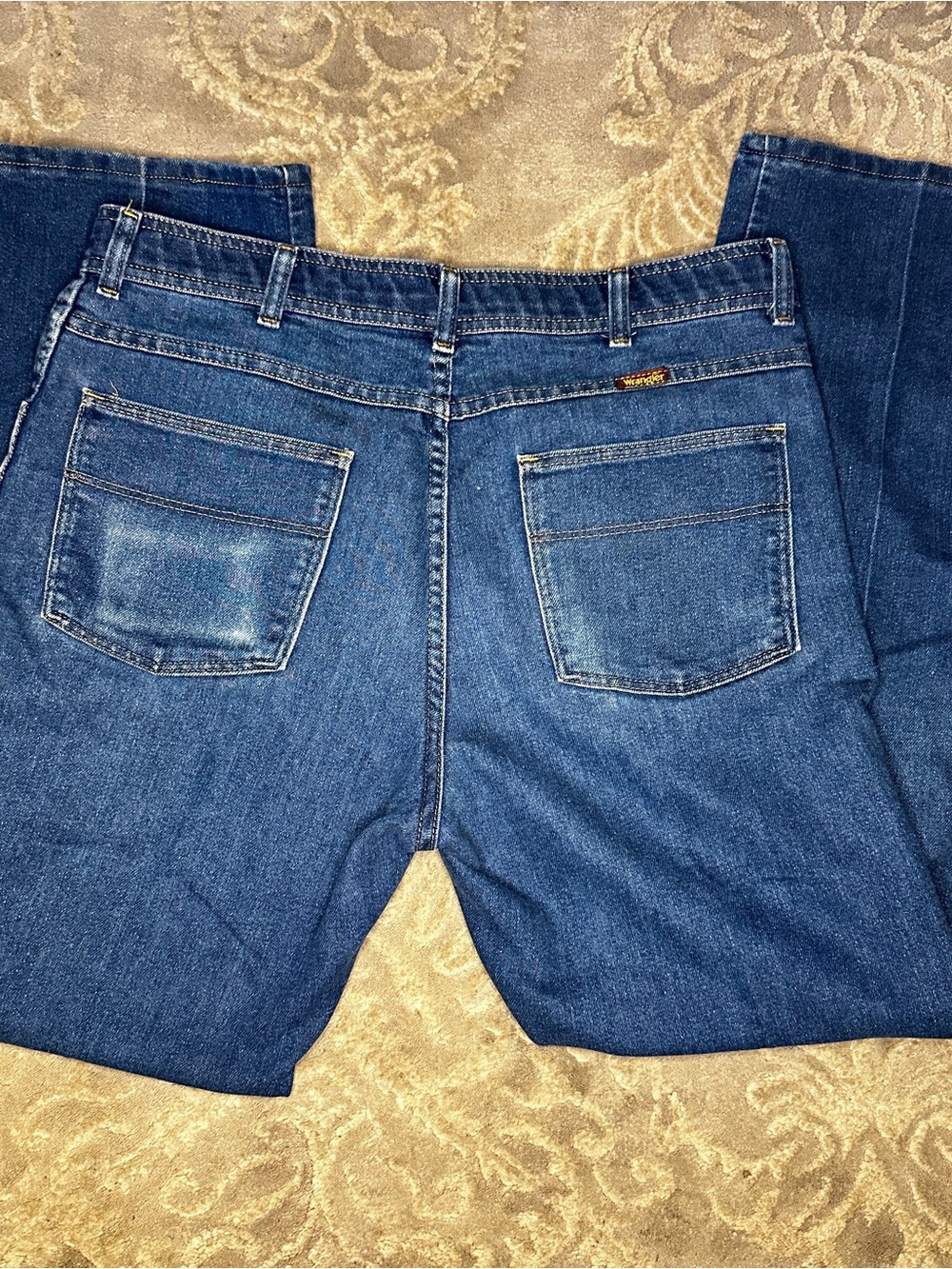 Vintage Wrangler Men’s 36x32 Western Cowboy Cut Straight Leg Denim Jeans 85498PS